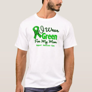 T-shirt Maman - ruban vert de conscience