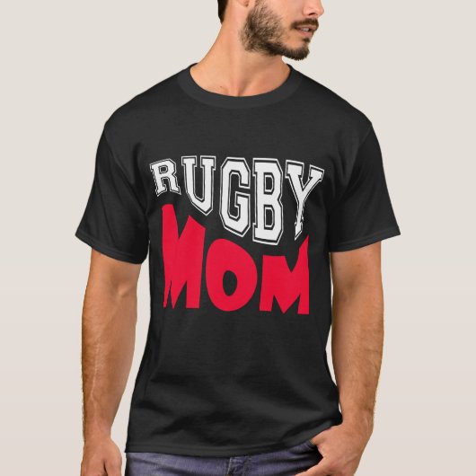 T-shirt maman Rugby (Devant)