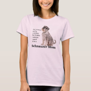 T-shirt maman Schnauzer