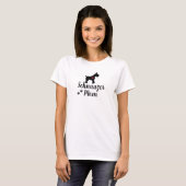 T-shirt Maman Schnauzer (Devant entier)