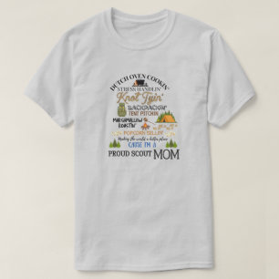 T-shirt maman scoute fière