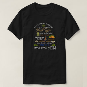 T-shirt maman scoute fière