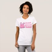 T-shirt Maman secourue de lapins (Devant entier)
