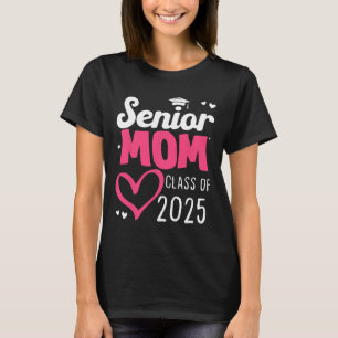 T-shirt Maman Senior 2025 Maman fière d'une promotion de 2