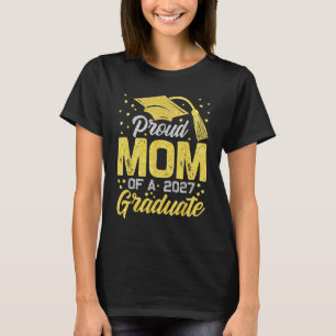 T-shirt Maman Senior 2027 Maman fière d'une promotion de 2