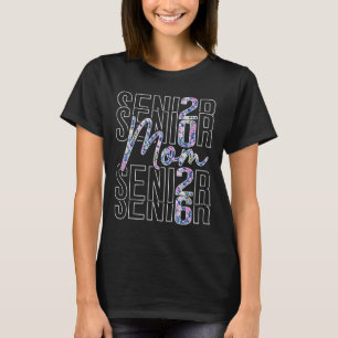 T-shirt Maman senior floral Cl de 2026 Lycée Université G
