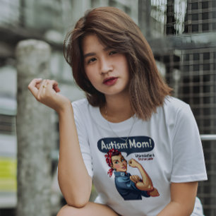 T-shirt Maman sensibilisation sur l'autisme