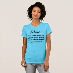 T-shirt « MAMAN - Sépare les eaux, ressuscite les morts, r