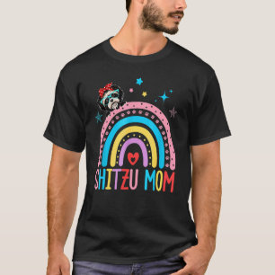 T-shirt Maman Shih Tzu Chiot Mignon Corgi Maman Chien Empr