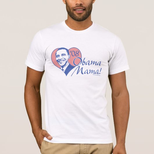 T-shirt Maman Shirt d'Obama (Devant)
