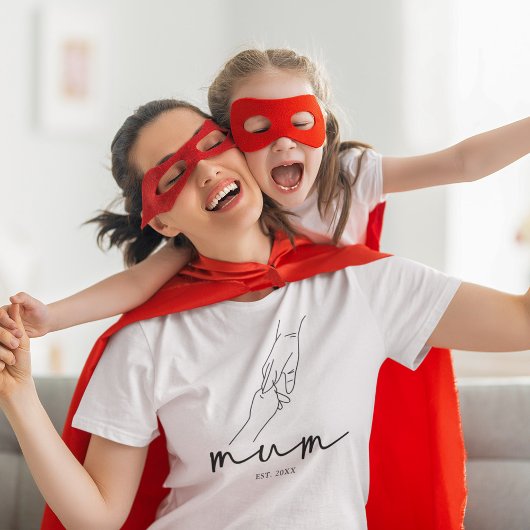 T-shirt Maman Simple et Déterminée