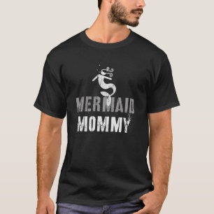 T-shirt MAMAN SIRÈNE Équipe Mère de la mer Maman de natati