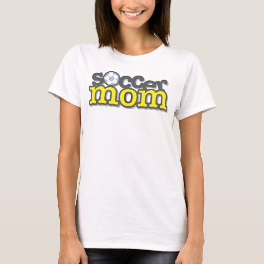 T-shirt Maman Soccer (Devant)