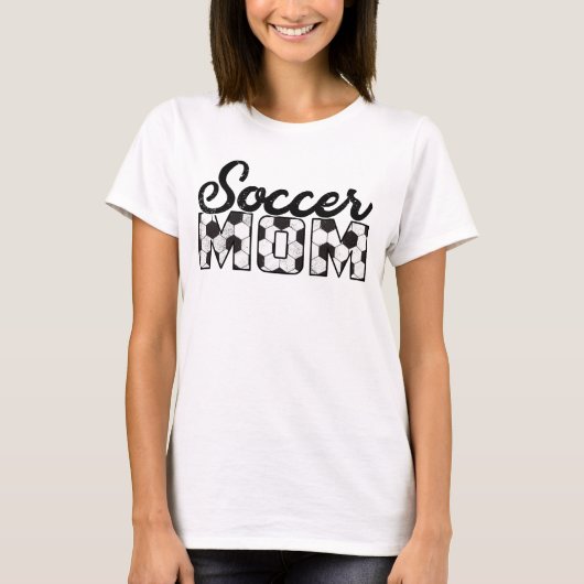 T-shirt Maman Soccer (Devant)
