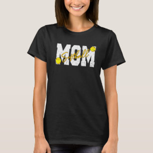 T-shirt maman softball pour femmes maman Fête des