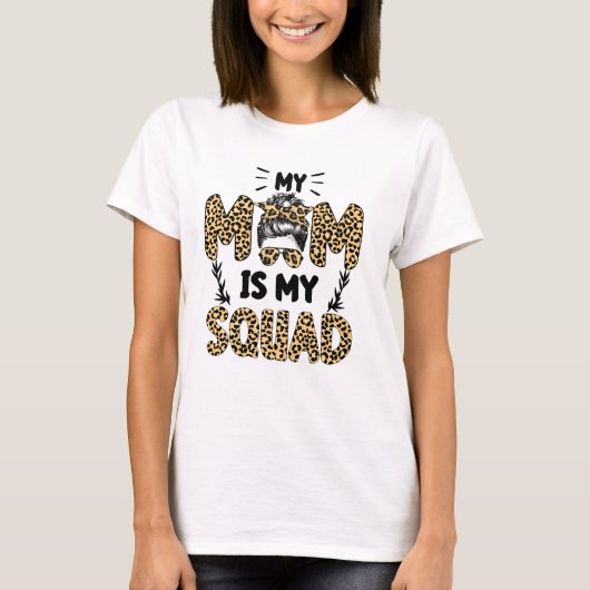 T-shirt Maman Squad (Devant)