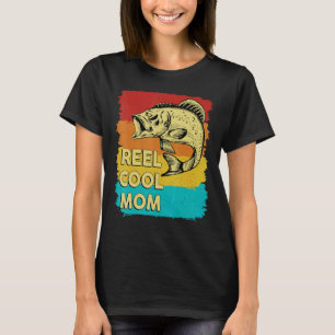 T-shirt Maman super cool drôle de pêche Fête des mères