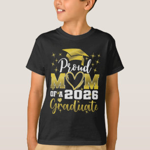 T-shirt Maman super fière de la promotion 2026 de fin d'ét
