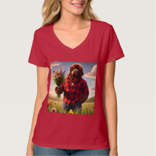 T-shirt Maman Terre-Neuve
