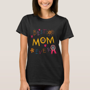T-shirt Maman toujours joyeuse fête des mères maman maman