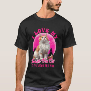 T-shirt Maman Turkish Van J'AIME MON CHAT TURKISH VAN Vint