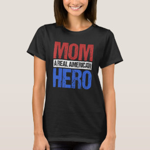 T-shirt Maman véritable héroïne américaine 2