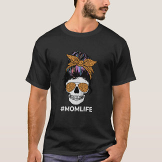 T-shirt Maman Vie Fête des mères Maman Vie de maman Messag
