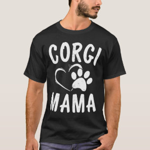 T-shirt Maman Welsh Corgi amusante Vêtements pour animaux