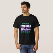 T-shirt Maman Zéro ADN 100% Amour Adoptive Maman (Devant entier)