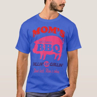 T-shirt Maman's BBQ Chillin' & Grillin' Funny Mother's Day