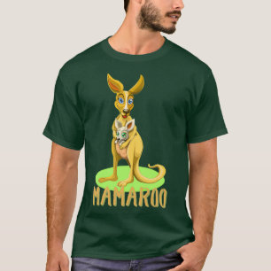 T-shirt MAMAROO Kangaroo Fête des mères