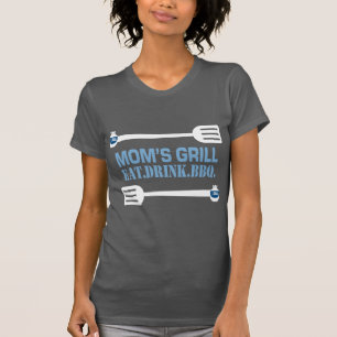 T-shirt "Mama's Grill" Rhino Bleu