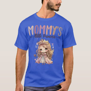 T-shirt Mamas petite signature princesse Mothers Day rétro