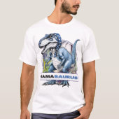 T-shirt Mamasaurus Dinosaur (Devant)