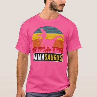 T-shirt MamaSaurus Maman TRex Dinosaur Mère rétro