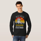 T-shirt Mamasaurus Mères Mini Dinosaure T Rex Saurus (Devant entier)