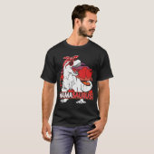 T-shirt Mamasaurus rex Dinosaur Mama Saurus Valentines Da (Devant entier)