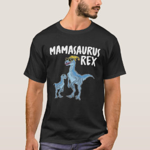 T-shirt Mamasaurus Rex Fête des Mères Dinosaure Famille Bé