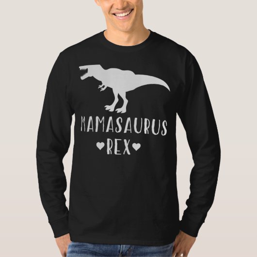 T-shirt Mamasaurus Rex Fête des Mères Mère Mère Mère (Devant)