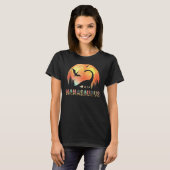 T-shirt Mamasaurus Rex Maman Dinosaur Léopard Fleur Rex Ma (Devant entier)