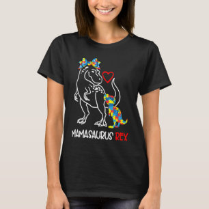 T-shirt Mamasaurus Rex Sensibilisation à l'autisme Enfants