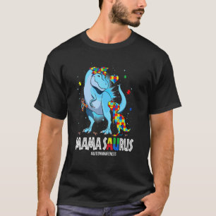T-shirt Mamasaurus Rex Sensibilisation à l'autisme Enfants
