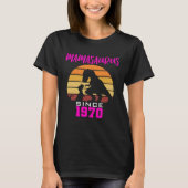 T-shirt Mamasaurus since 1970 (Devant)