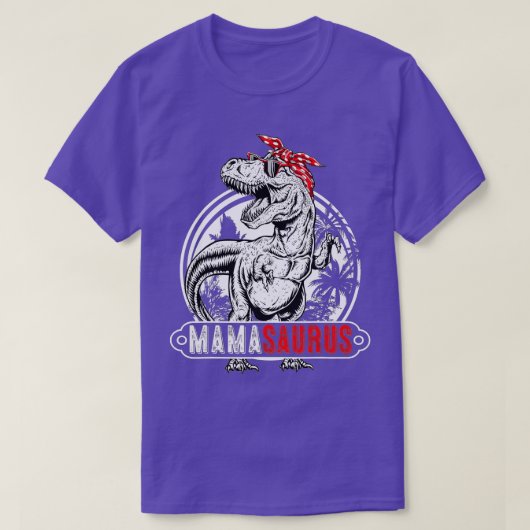 T-shirt Mamasaurus T rex Dinosaur Amusant Mama Saurus Mère (Design devant)