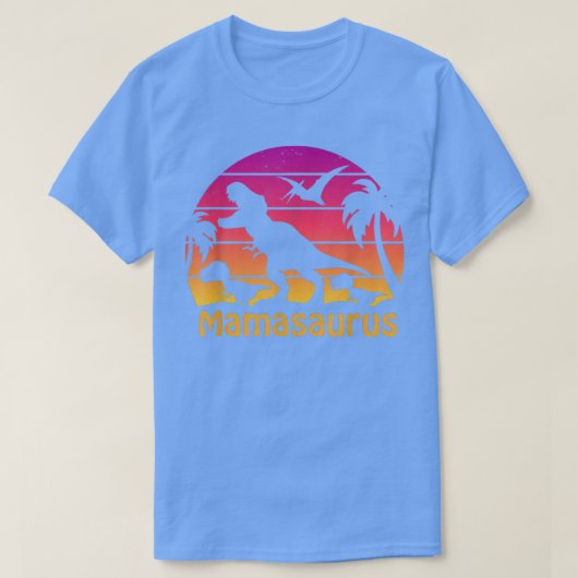 T-shirt MAMASAURUS T Rex Dinosaur Drôle Mama Saurus Mère (Design devant)