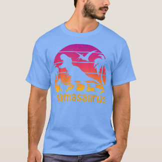 T-shirt MAMASAURUS T Rex Dinosaur Drôle Mama Saurus Mère