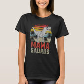 T-shirt Mamasaurus T Rex Dinosaur Mama Saurus Family Match (Devant)