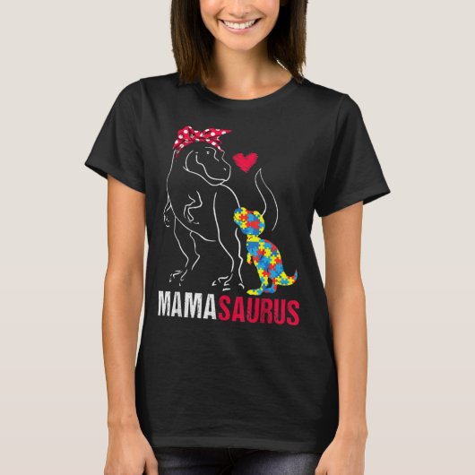 T-shirt Mamasaurus T rex Dinosaur Vêtements Cadeaux. Ma dr (Devant)