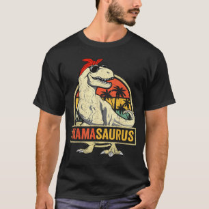 T-shirt Mamasaurus t rex dinosaure maman drôle maman