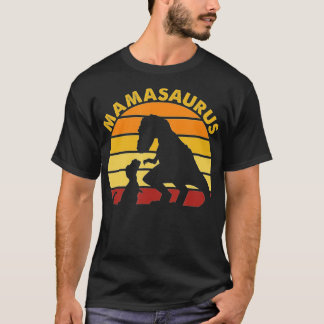 T-shirt Mamasaurus T Rex Maman Dinosaur Mama Saurus Mami
